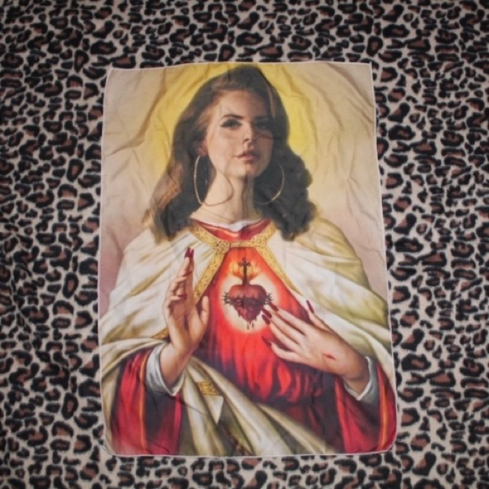 saint lana del rey tapestry